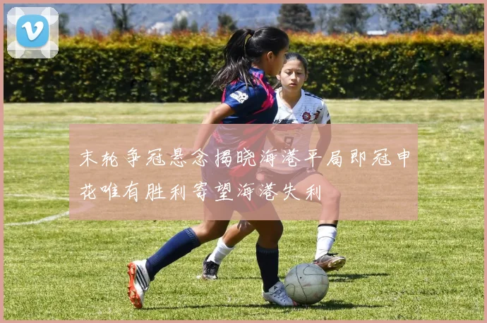 末轮争冠悬念揭晓海港平局即冠申花唯有胜利寄望海港失利